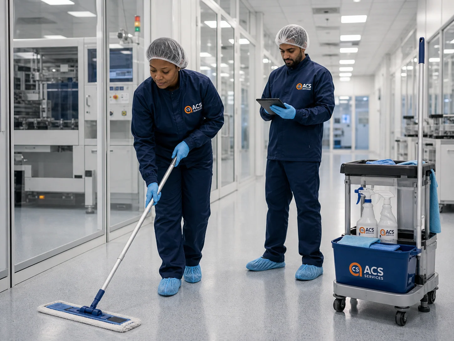 Chipruimtes en cleanrooms